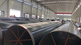 coated steel pipe, DN150 coated steel pipe, coated steel pipe application