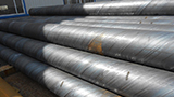 spiral steel pipe, unclogging spiral steel pipe, spiral steel pipe details